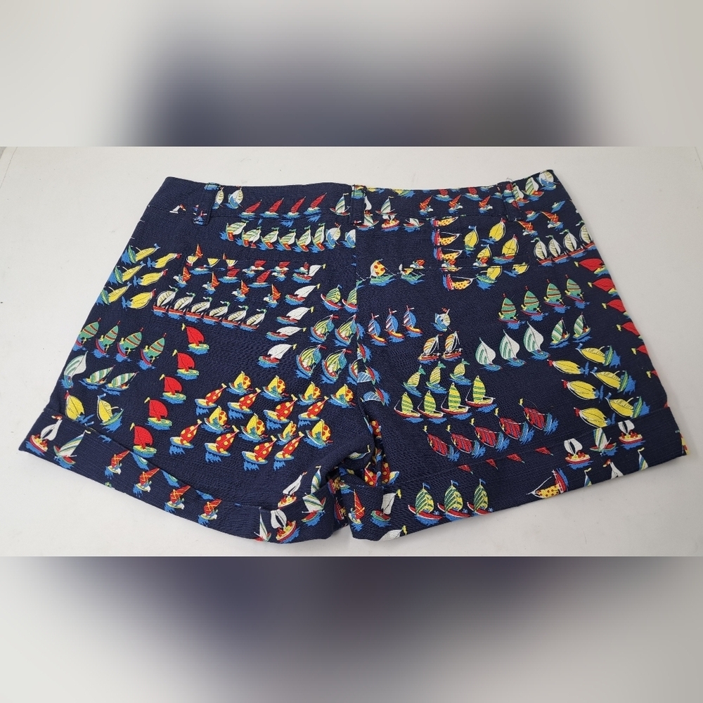 J. Crew Women's Shorts Sailing  Beach Water Chino Summer Vacation Size 4 US - Picture 7 of 11